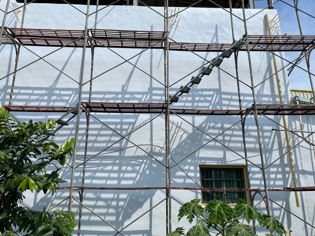 透天厝外牆防水工程施工後