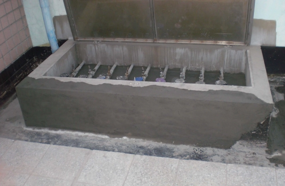 頂樓水錶漏水抓漏施工補修復原